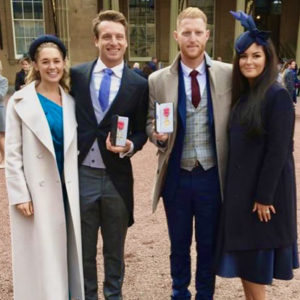 Ben Stokes and Jos Buttler receive their Royal Honours at Buckingham Palace.