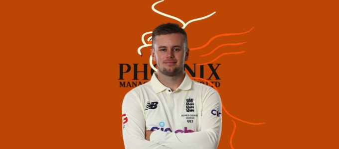 Mason Crane England Lions (PhoenixMedia Image Created from a Photo by Chris Hyde/Getty Images).
